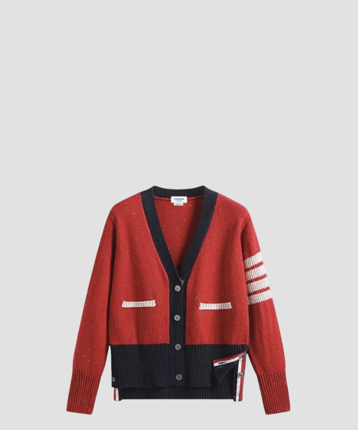 톰브라운 4-바 도트 캐주얼 가디건