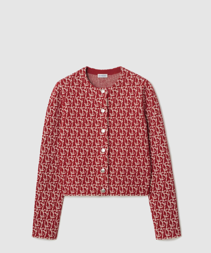 버버리 B-라인 참 자카드 울 블렌드 재킷 81027511