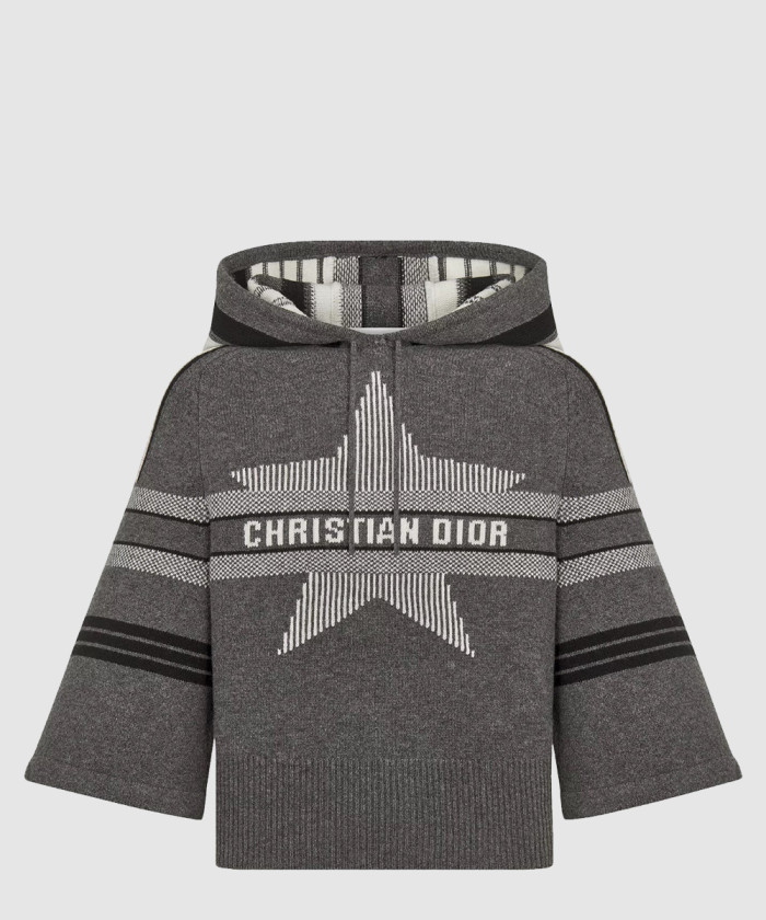 디올 DiorAlps 3/4 슬리브 후드 스웨터 254S5