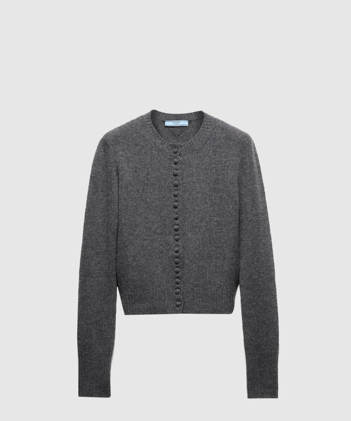 프라다 울 가디건 P25N16