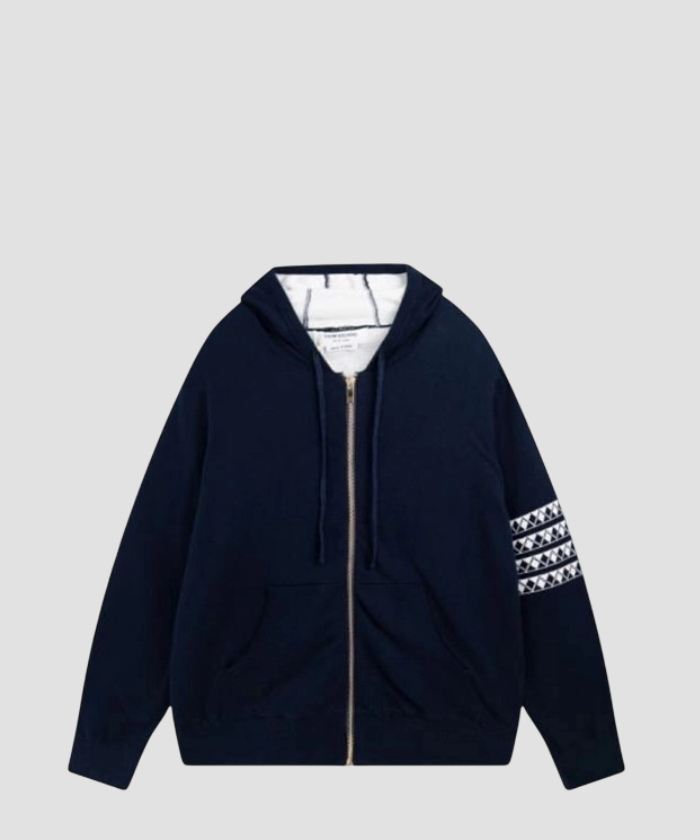 톰브라운 헥터 스웨터 후드 집업