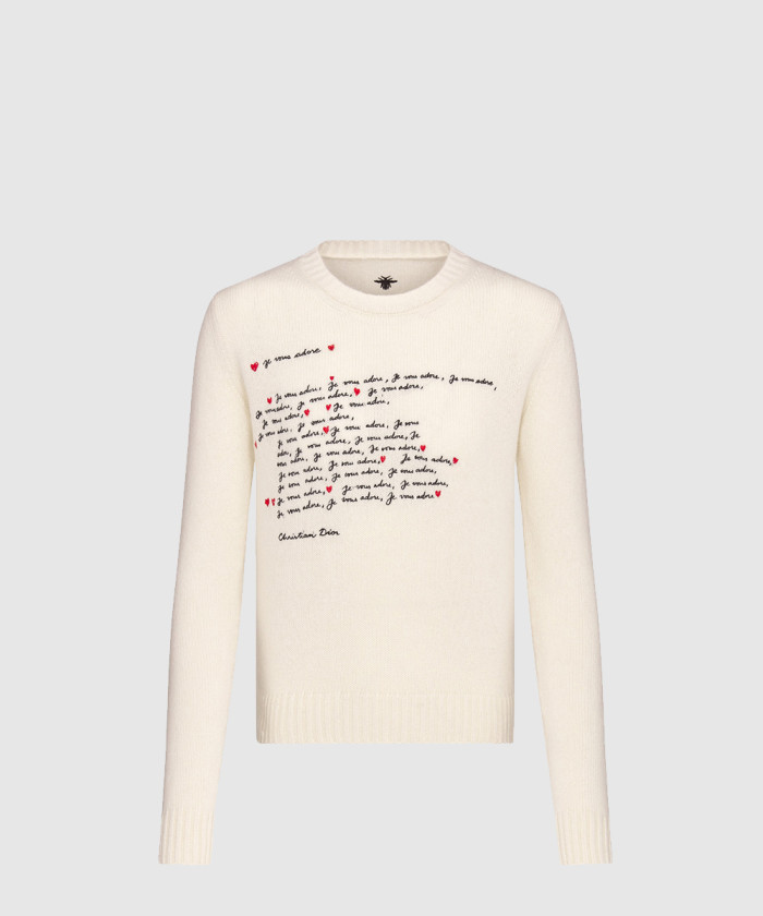 디올 자수 스웨터 454S5