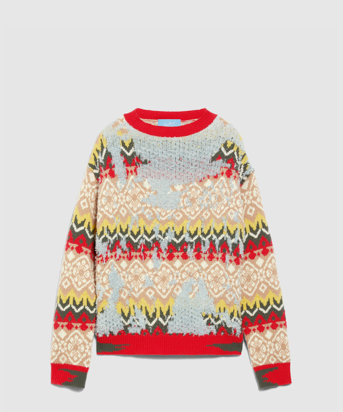 막스마라 테헤란 버진울 스웨터