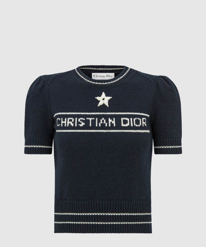 디올 반소매 스웨터 224S0