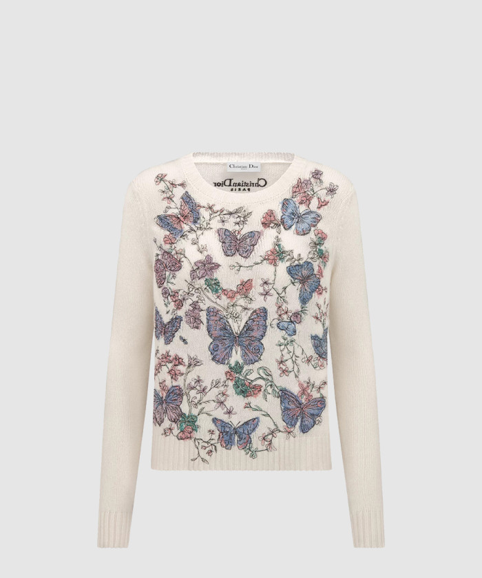 디올 자수 스웨터 524S57