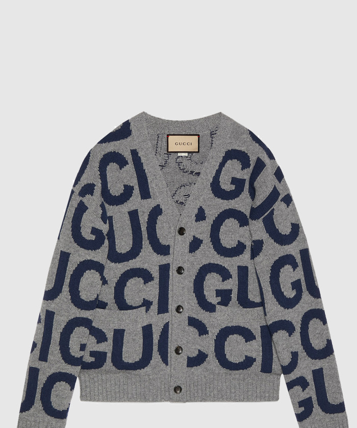 구찌 인타르시아 울 가디건 771707