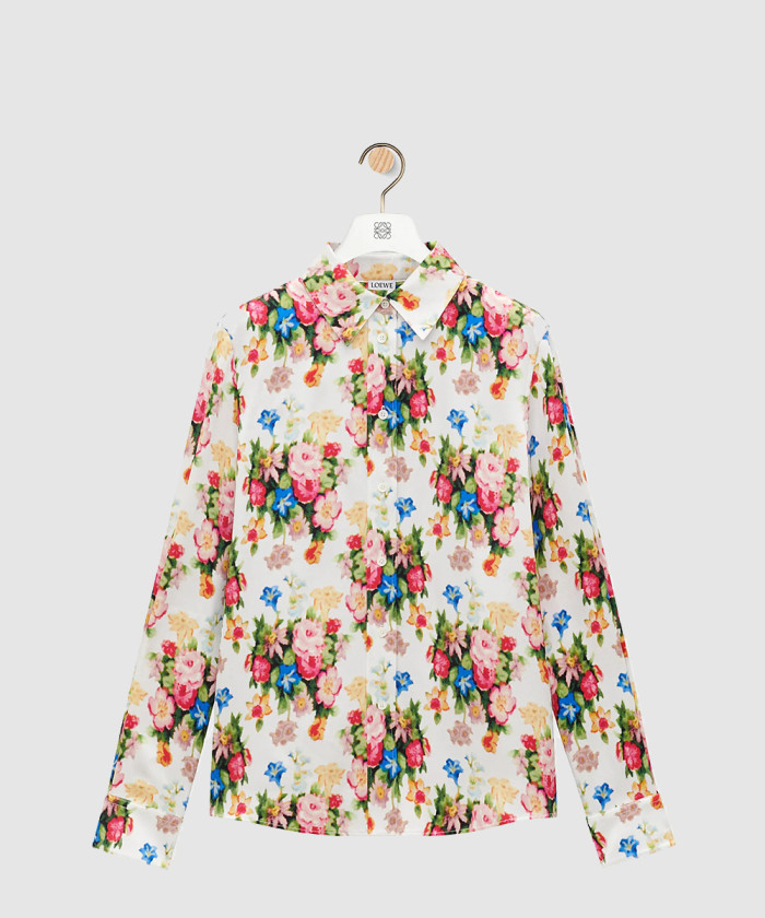 로에베 셔츠 실크