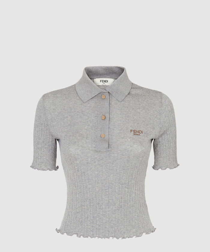 펜디 플레인 핀 폴로 셔츠 FS9713