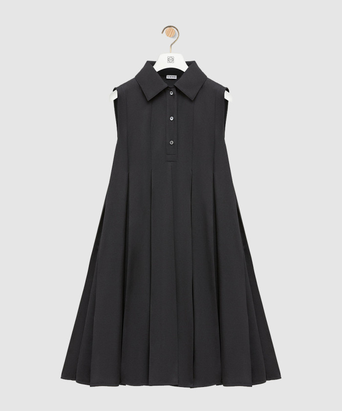 로에베 트라페즈 드레스 스트레치 비스코스