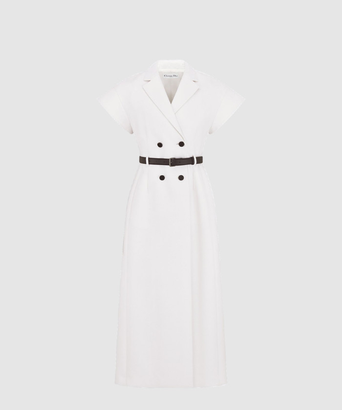 디올 벨트 미디 드레스 521R5