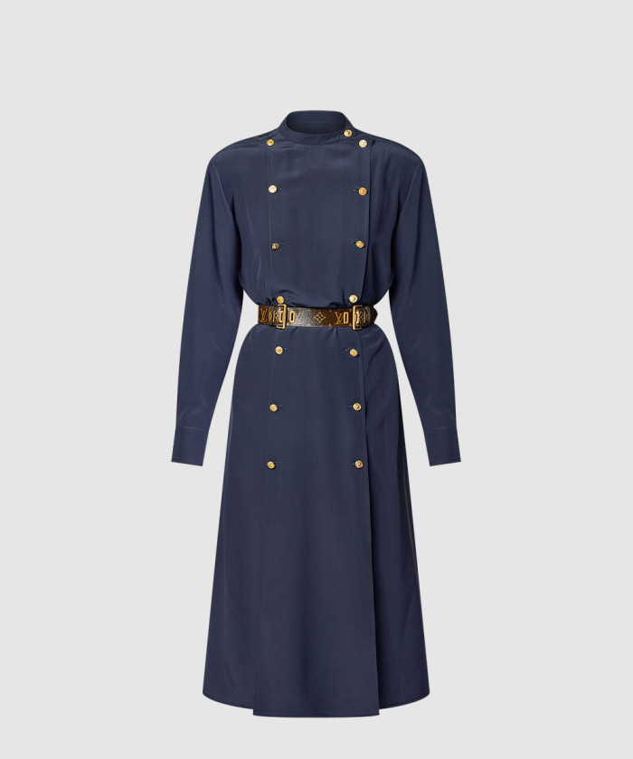 루이비통 더블 브레스트 긴소매 드레스 1AGOOY