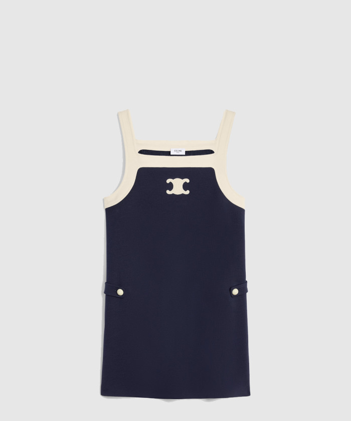 셀린느 울 저지 미니 드레스 2X26N7