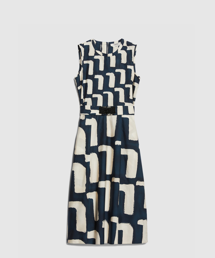 막스마라 디오라마 코튼 드레스