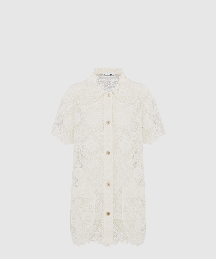 디올 반소매 블라우스 441B9