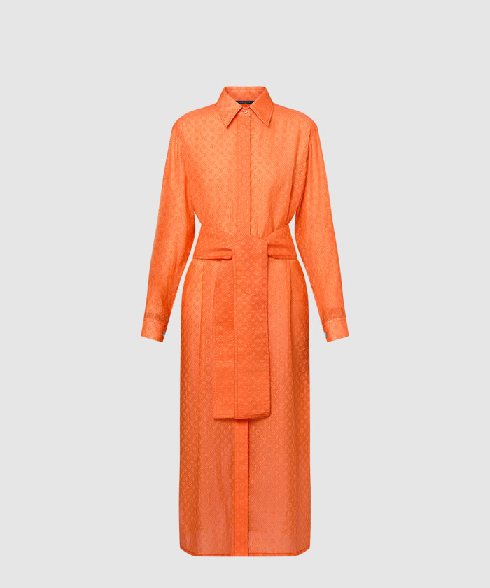 루이비통 모노그램 필 쿠페 셔츠 드레스 1AFSRY