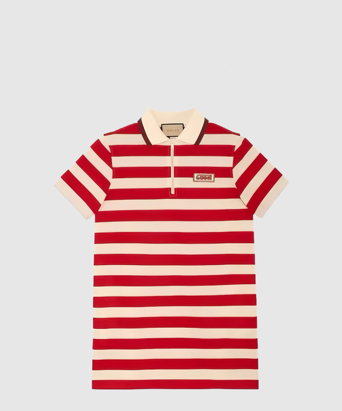 구찌 스트라이프 폴로 원피스 743086