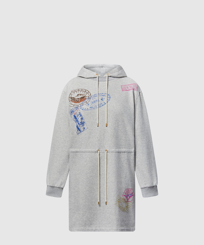 루이비통 트래블 스탬프 드레스 1AGDKZ