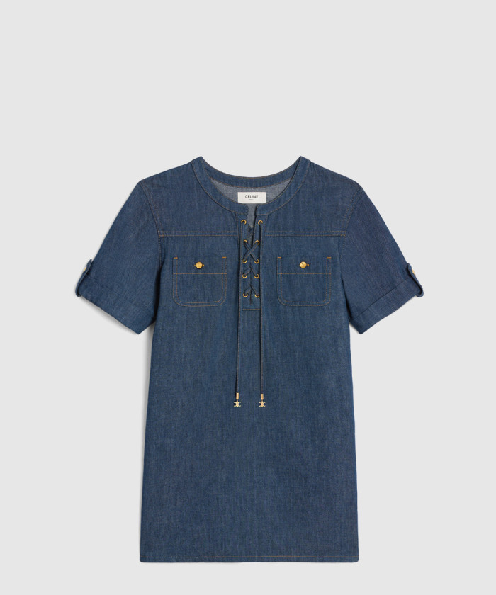 셀린느 덩가리 미니 드레스 2U1493