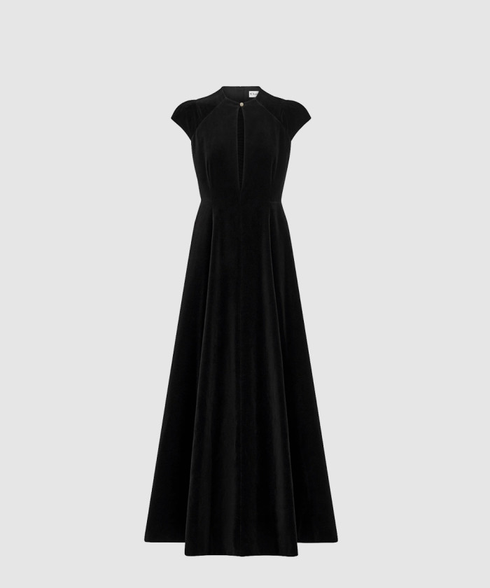 디올 롱 드레스 511L40