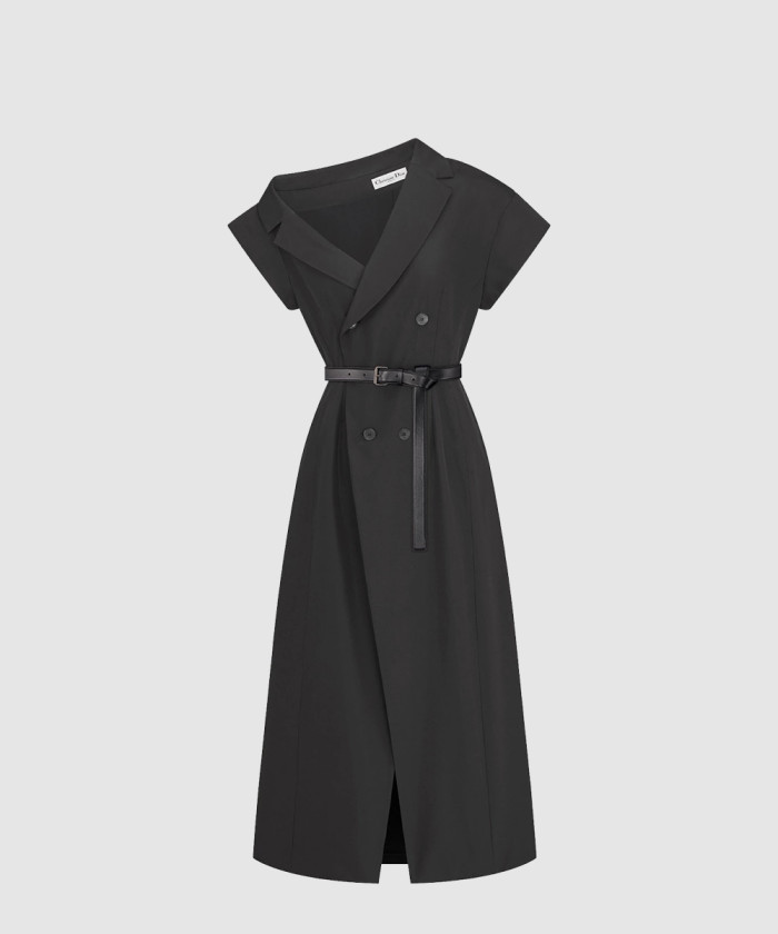 디올 언발란스 미디 드레스 521R5