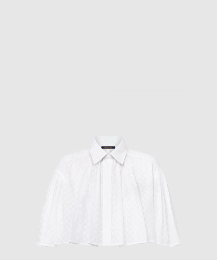 루이비통 모노그램 필 쿠페 케이프 블라우스 1AFSAM