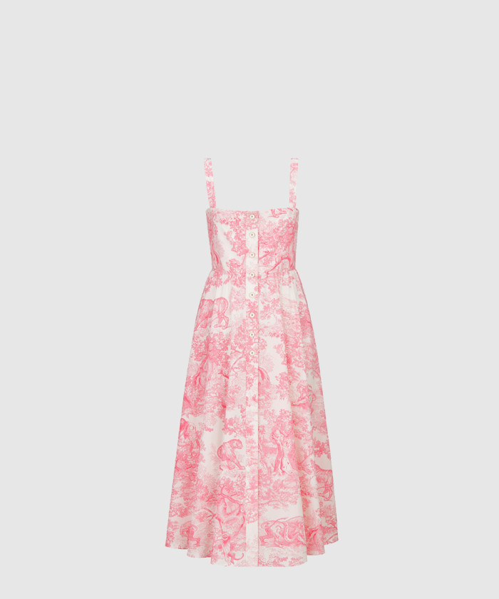 디올 플레어 미디 드레스 441D5