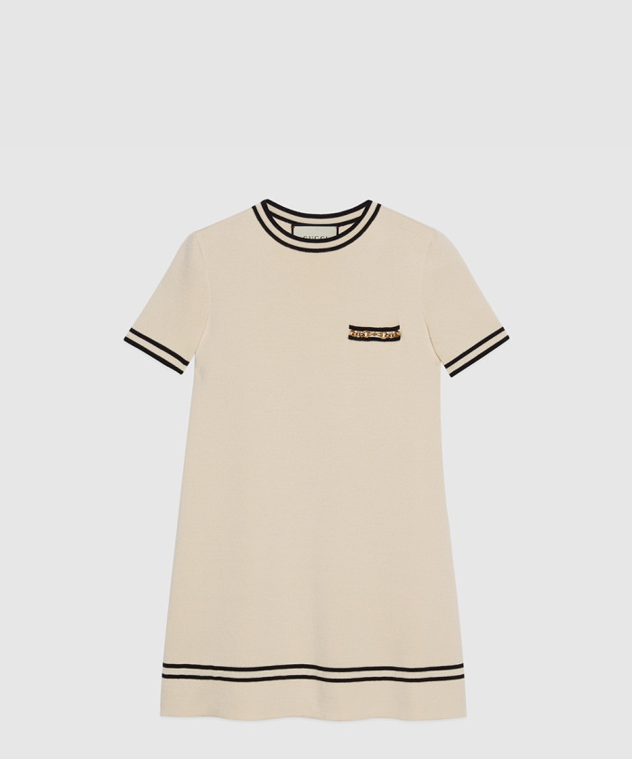 구찌 GG 자카드 울 드레스 650387