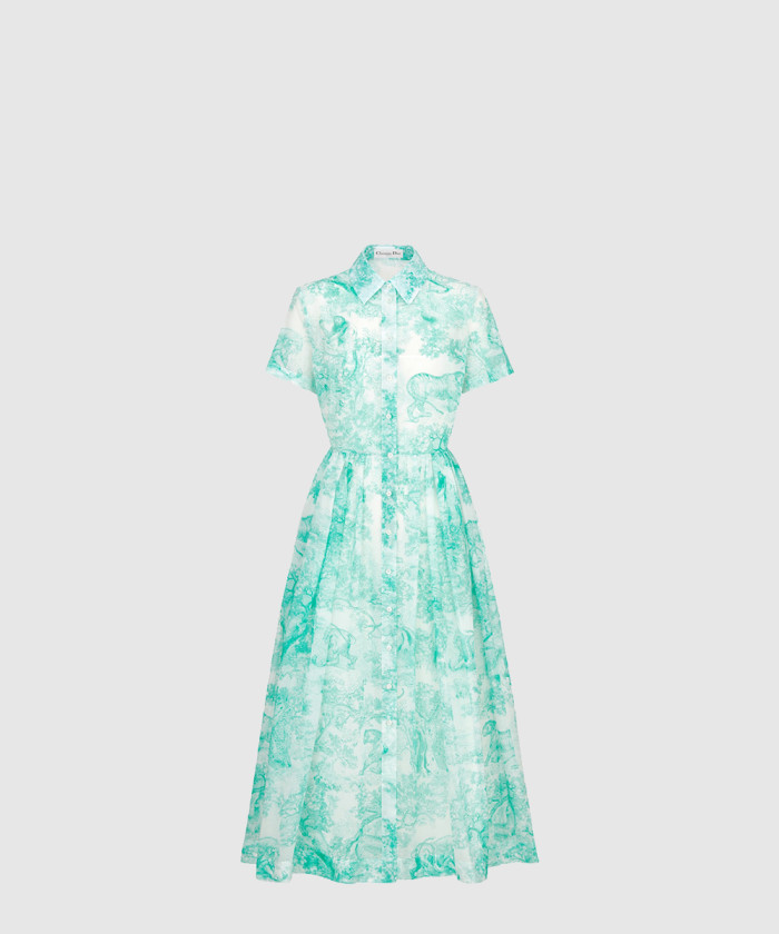 디올 미디 셔츠 드레스 441R8