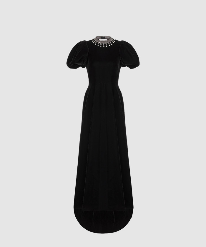 디올 자수 롱 드레스 511L2