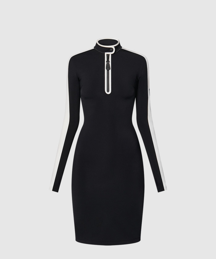 루이비통 그래픽 액센트 핏 드레스 1AGBWP