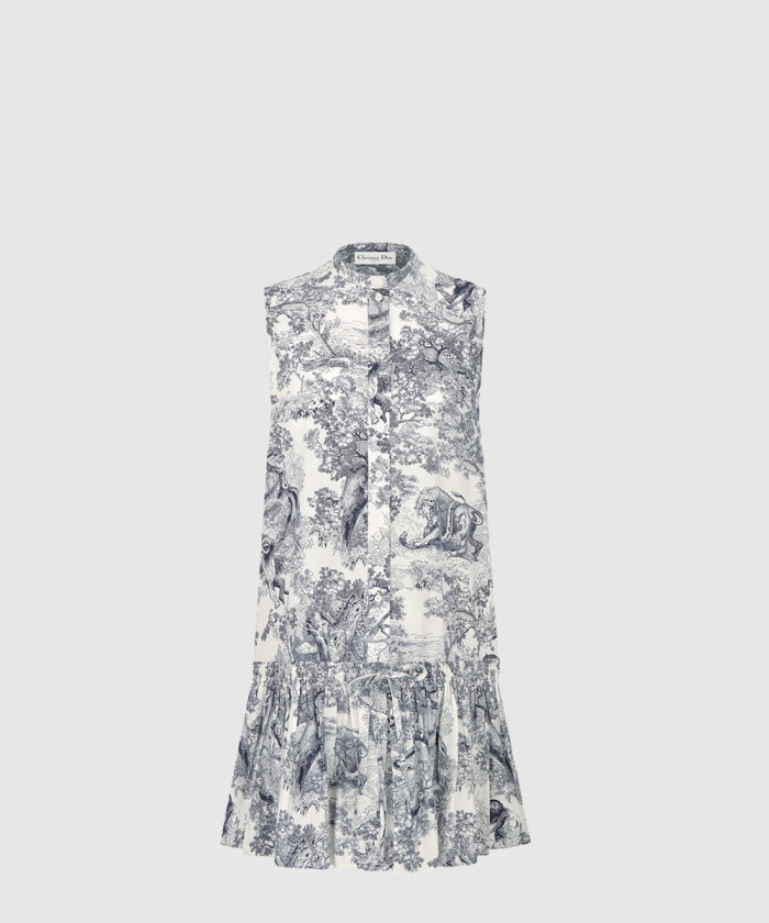 디올 스트레이트 러플 드레스 441D5