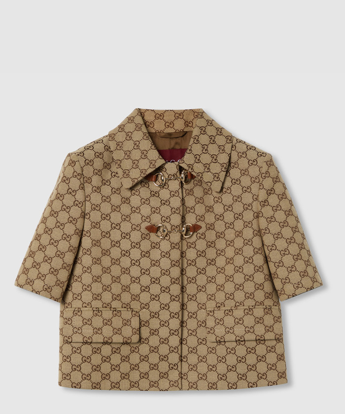 구찌 홀스빗 GG 캔버스 재킷 820434