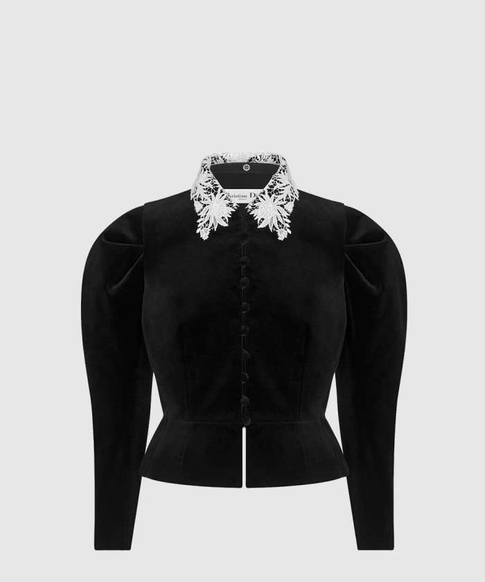 디올 퍼프 슬리브 피티드 재킷 511V7