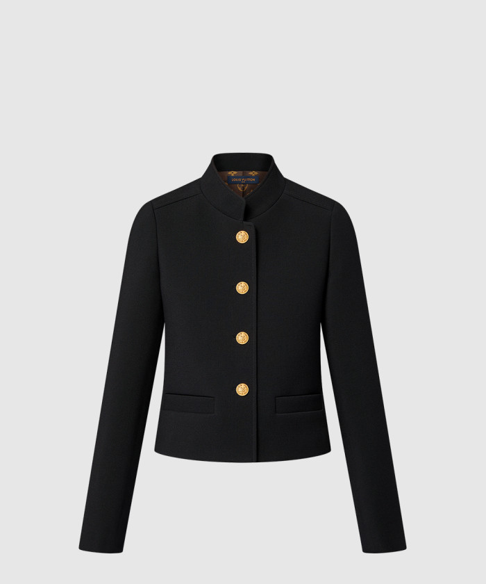 루이비통 LV 버튼 오피서 재킷 1AGOKG