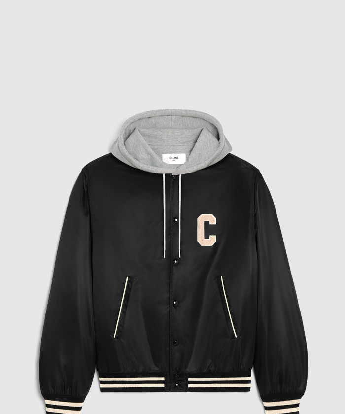 셀린느 나일론 후드 테디 자켓 2W15A2