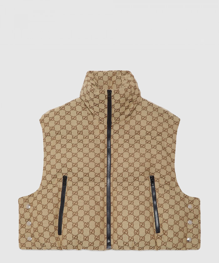 구찌 퀼팅 캔버스 베스트 776838