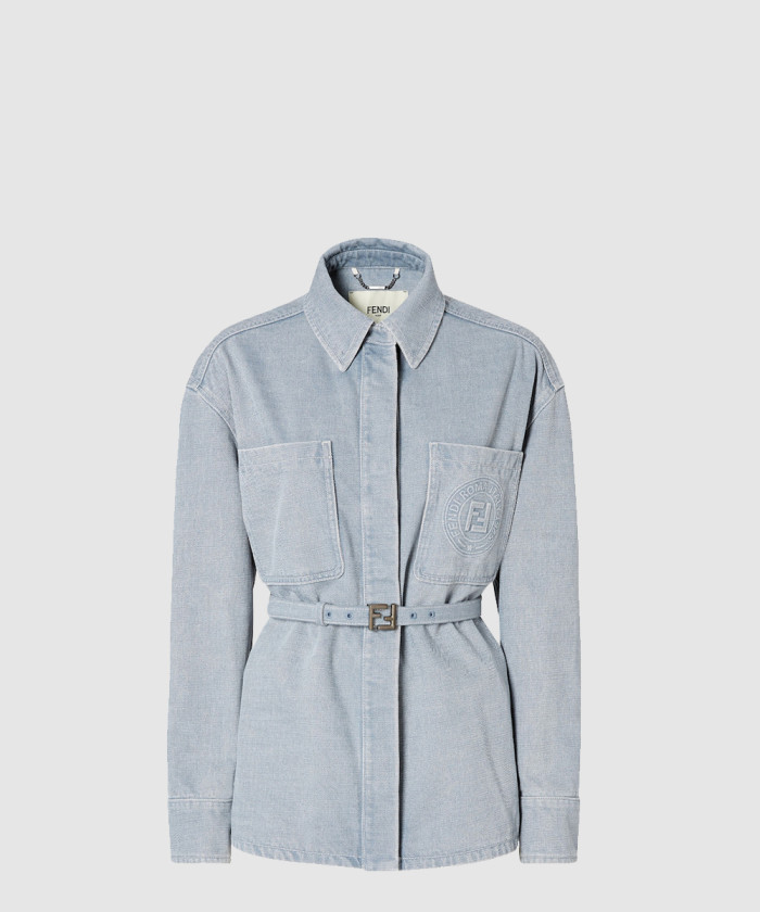 펜디 데님 고 투 재킷 FLF677