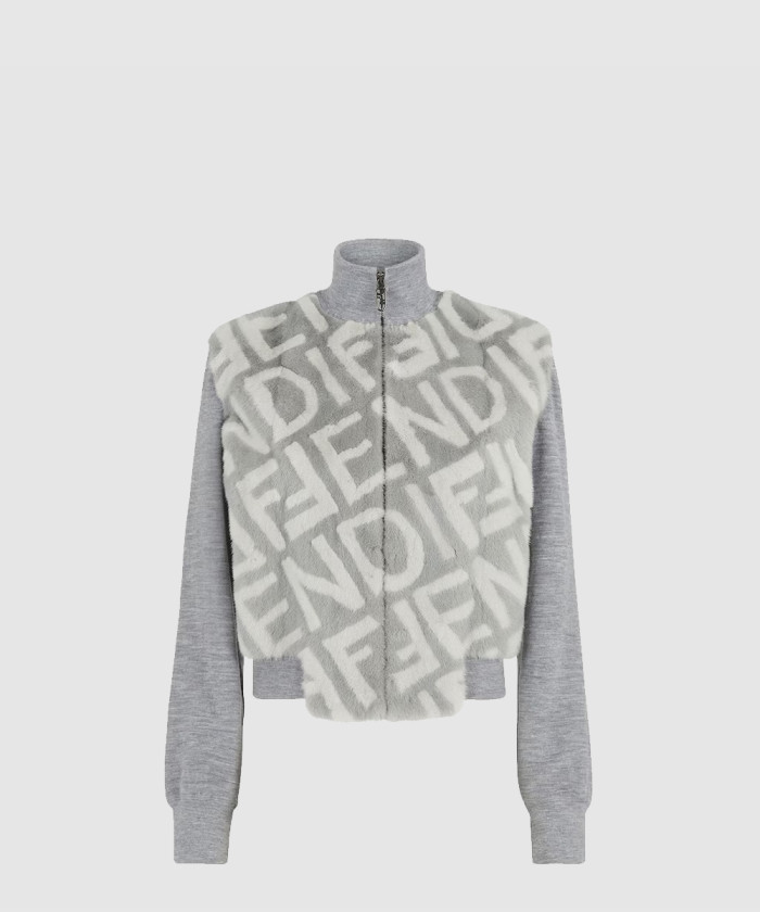 펜디 밍크 보머 재킷 FNE16F