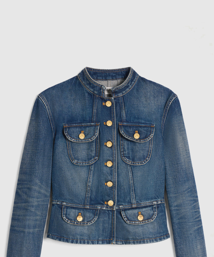 셀린느 다크 유니언 워시 데님 2Q8593