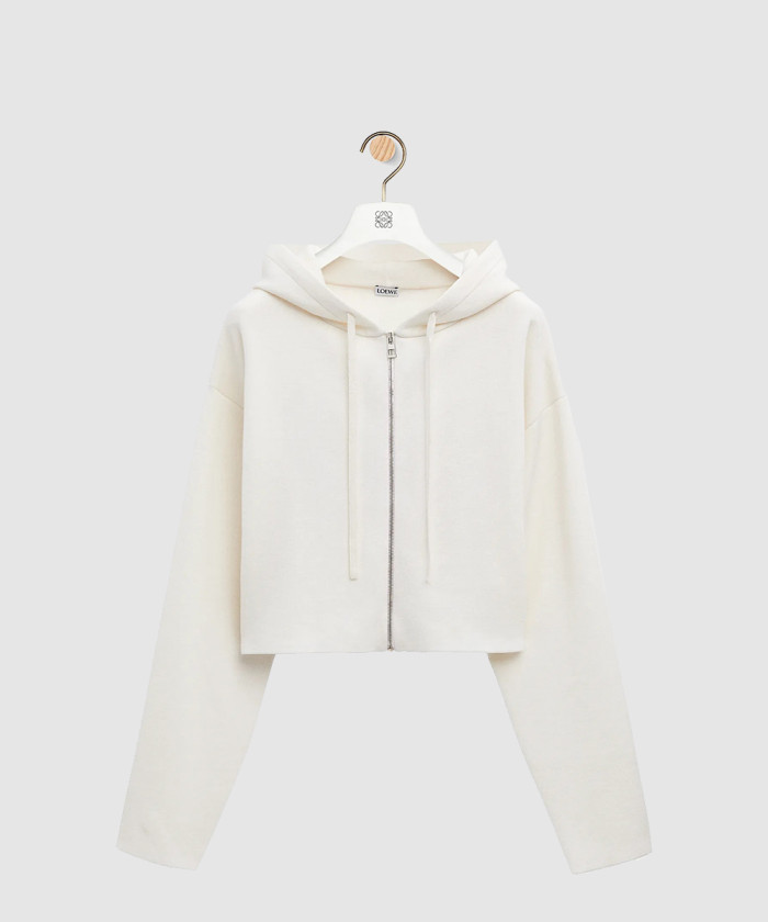 로에베 애너그램 집업 후디