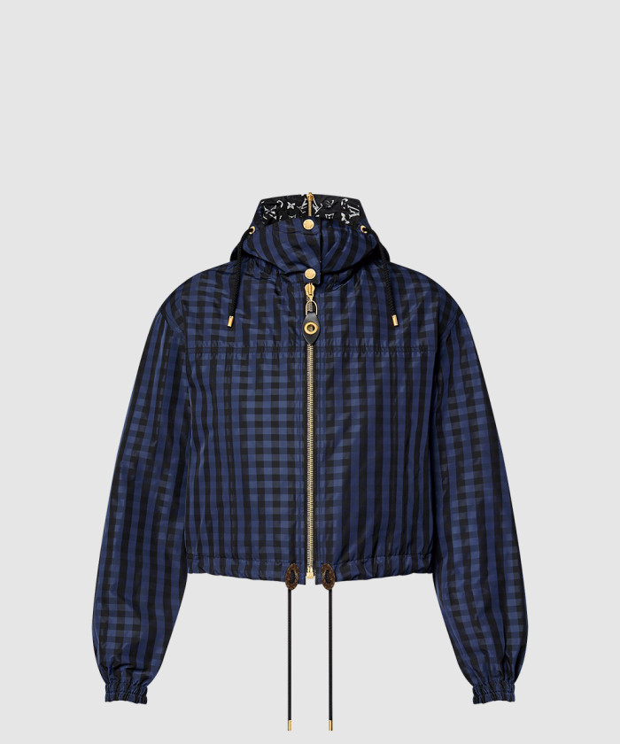 루이비통 후디드 체크 재킷 1AGNF3