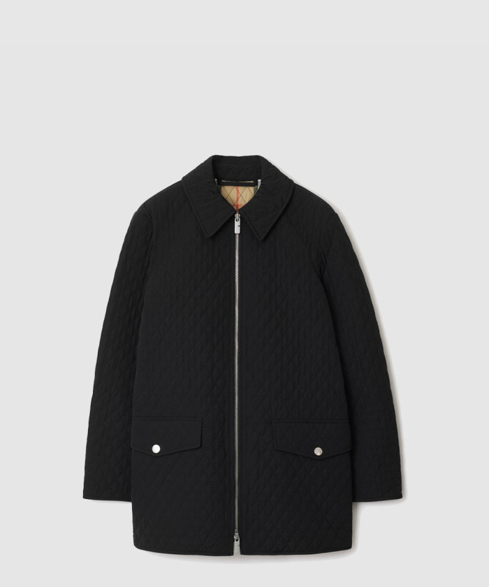 버버리 퀼팅 나일론 재킷 80938651