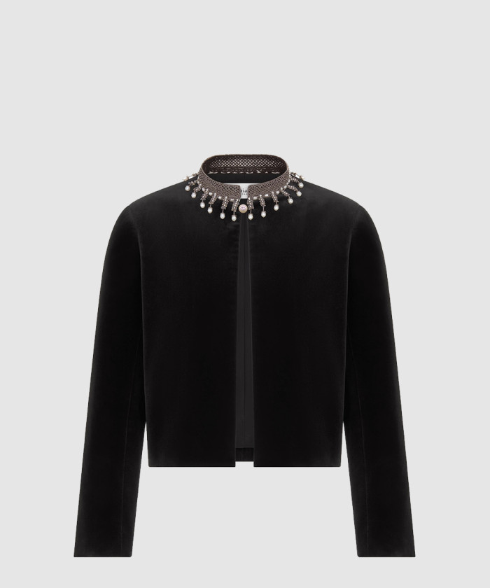 디올 자수 크롭 재킷 511V4