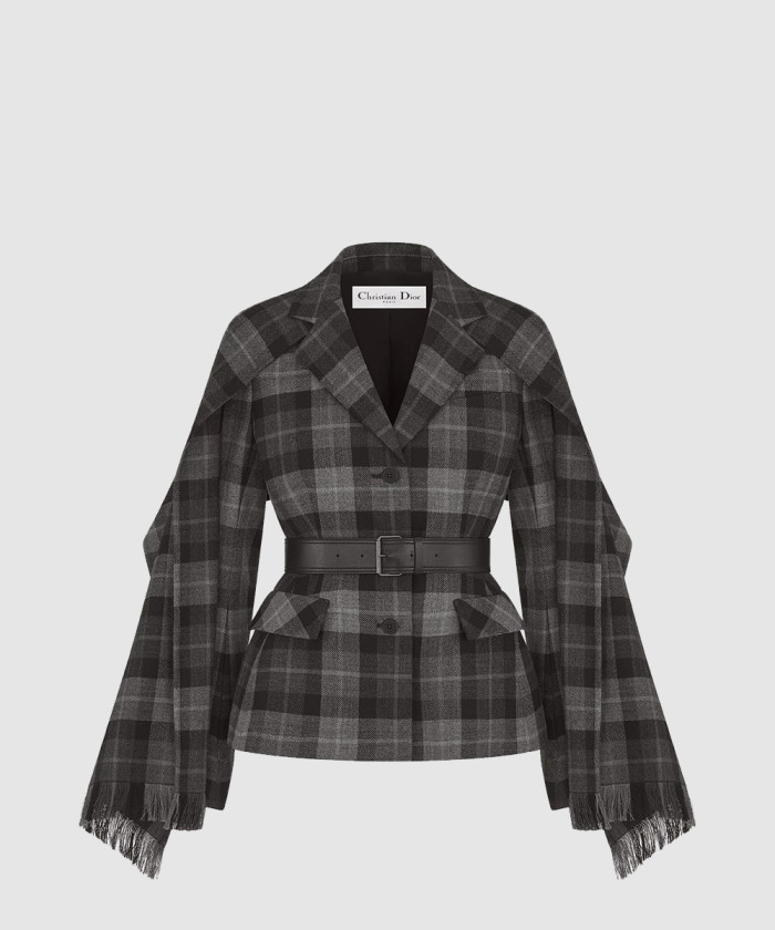 디올 벨트 재킷 & 탈착식 스카프 511V2