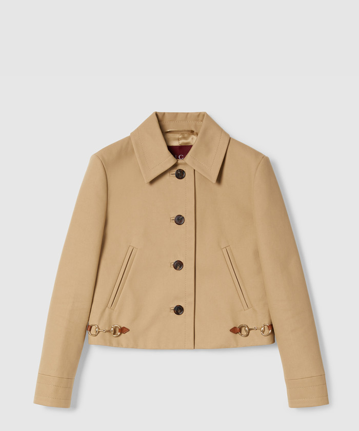 구찌 코튼 드릴 재킷 820435