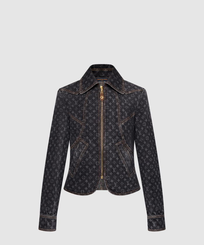루이비통 모노그램 데님 집업 재킷 1AGNDK