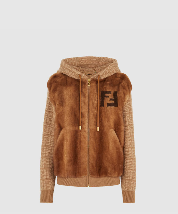 펜디 밍크 캐시미어 재킷 FNE53M