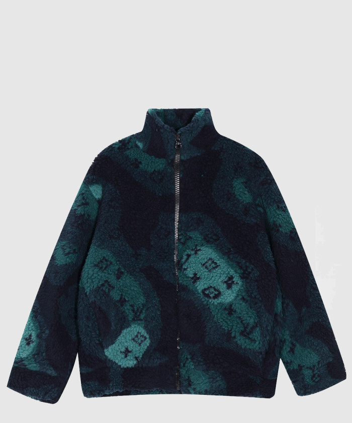 루이비통 모노그램 카모 플리스 블루종 1AATYT