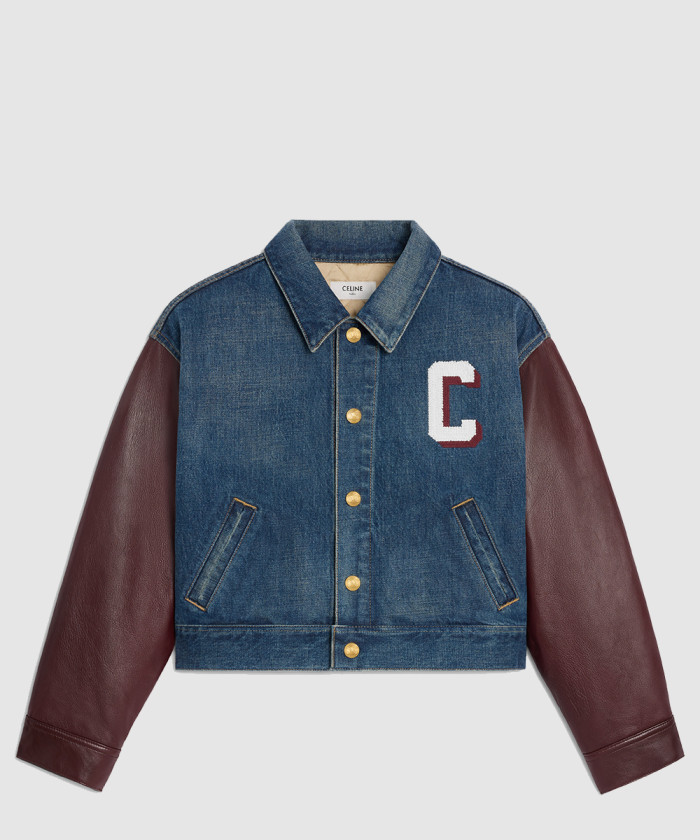 셀린느 PARIS 재킷 다크 유니언 워시 데님 RV0G69