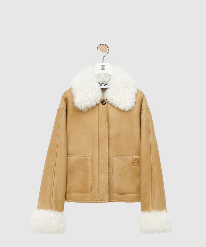 로에베 재킷 시어링